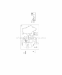Sump Diagram and Parts List for 463707-0143-E2  Briggs and Stratton Engine